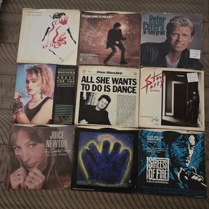 Vintage 45's Vinyl Record Collection